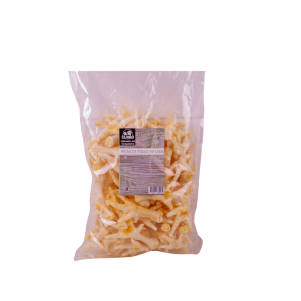 PATA DE POLLO INFLADA BLANCA 1KG (+-68 UNDXBOLSA)