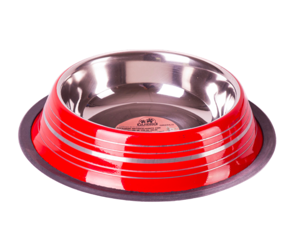 COMEDERO COSTILLAS COLOR ROJO 710ML
