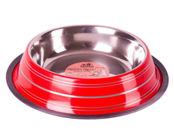 COMEDERO COSTILLAS COLOR ROJO 1400ML