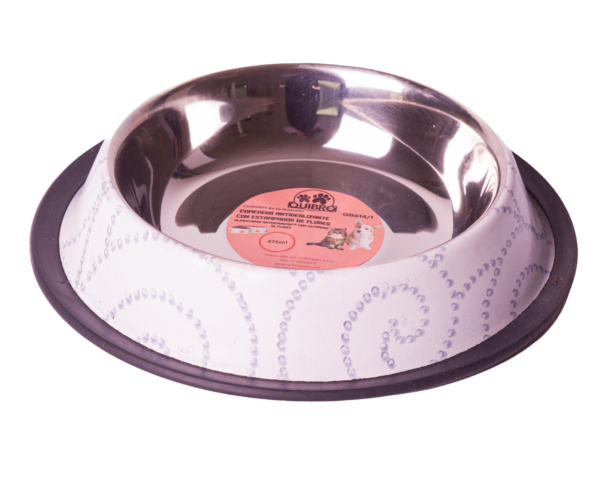 COMEDERO ESTAMPADOS FLORES 950ML